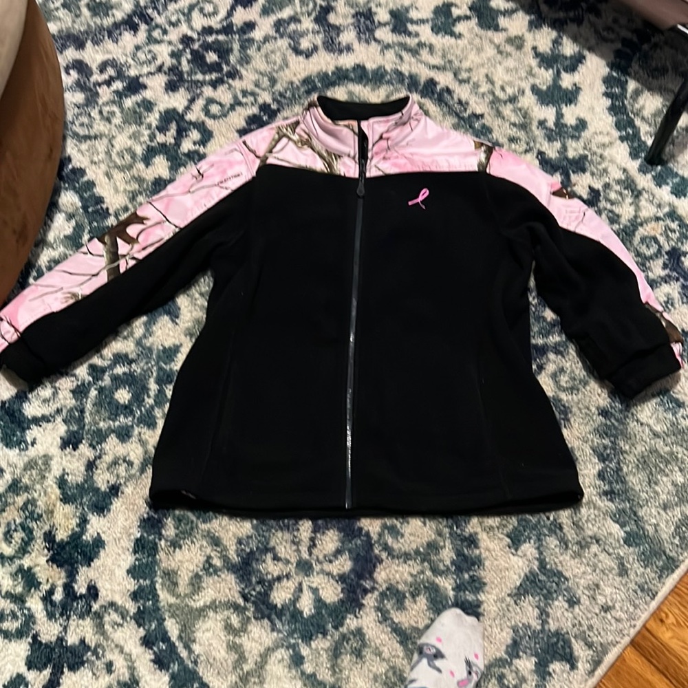 Bushmaster real tree fleece zip up
